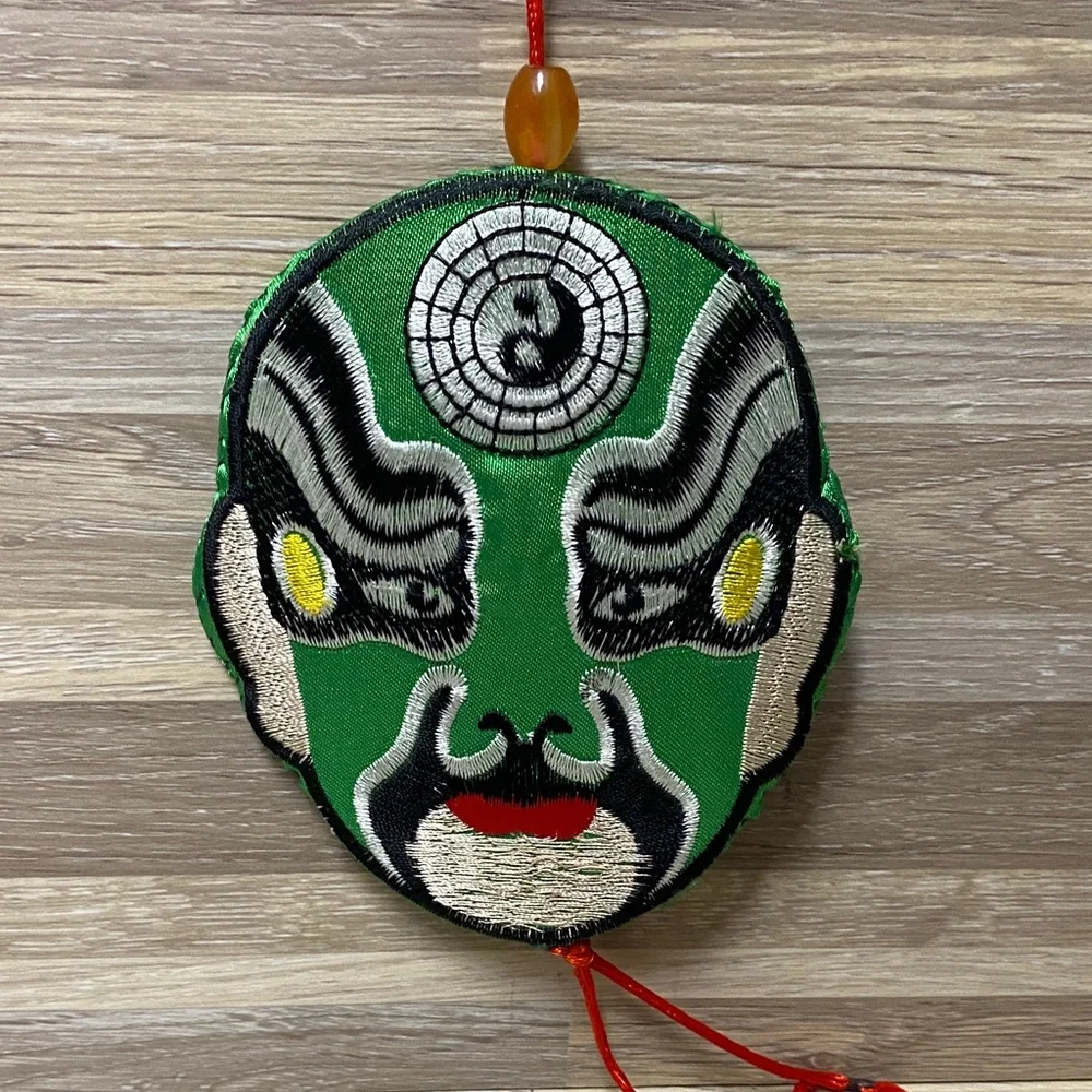 Chinese Mask Opera Colorful Mask Wall Hanging Decor traditional Chinese mask
